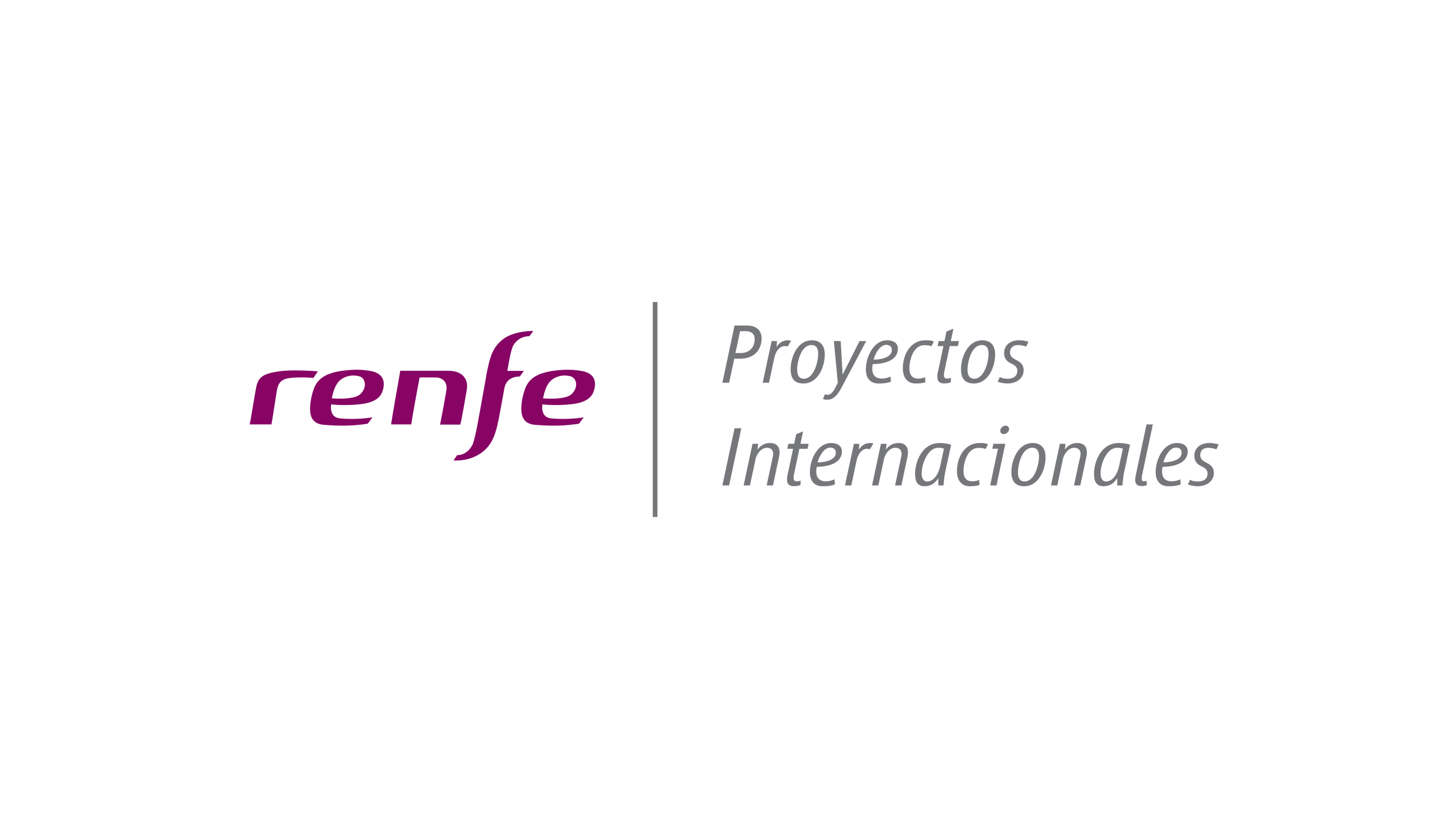 RENFE PROYECTOS INTERNACIONALES SOCIEDAD MERCANTIL